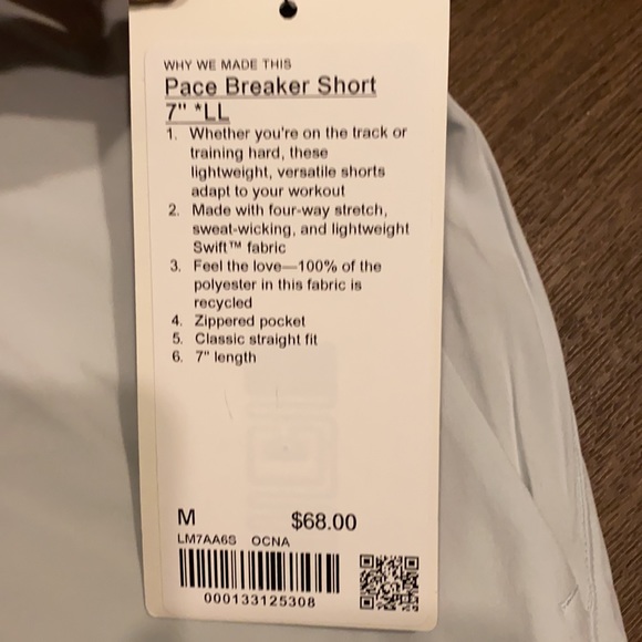 Lululemon “Pace Breaker Short 7” LL Size M - Picture 3 of 3